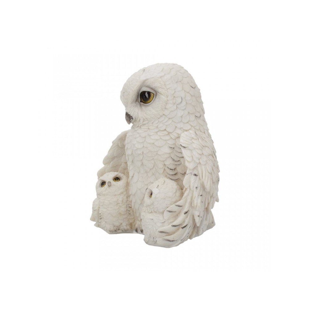 Nemesis Now - Feathered Family Dekorative Figur - Weiß